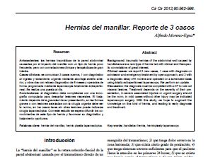 Hernia Manillar